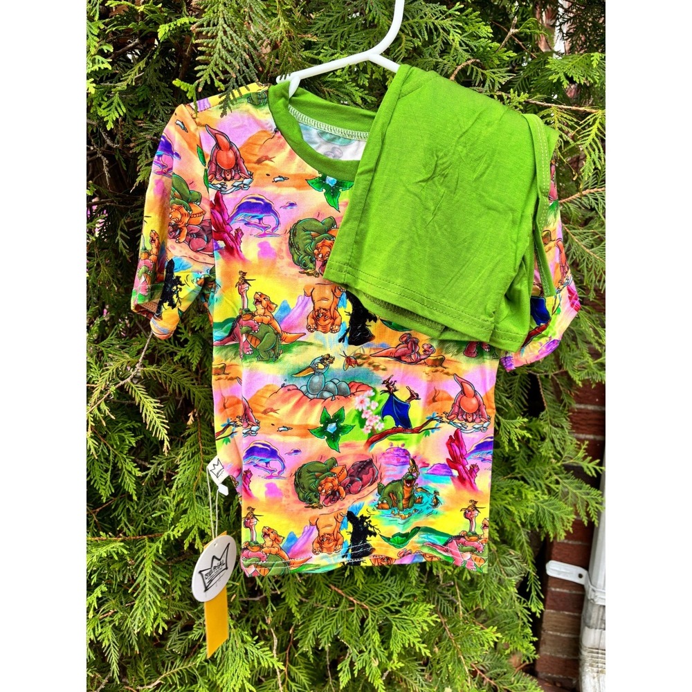 Serial Bamboo Little Foot Big Dreams Daywear Set 5/6T NWT